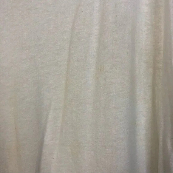 MICHAEL Michael Kors Ivory White Linen Scoop Neck Tank Top L - Picture 5 of 5